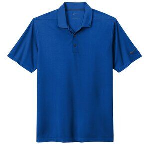Men's Nike Dri-FIT Micro Pique 2.0 Polo.  Size: Large.  COLOR:  Gym Blue